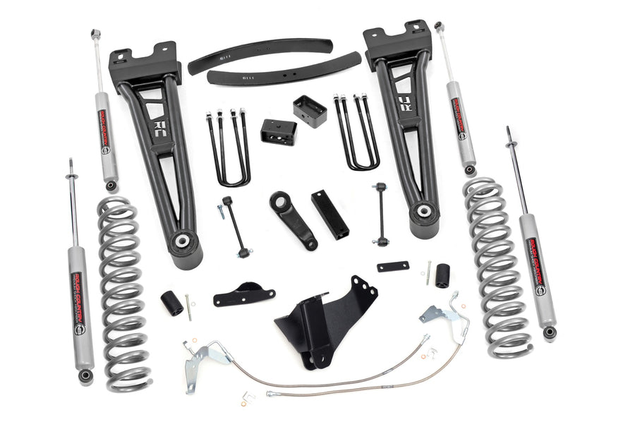 Rough Country - 6 Inch Lift Kit - Diesel - Radius Arm - Ford F-250/F-350 Super Duty (08-10)