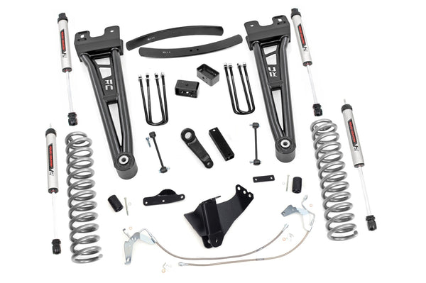 Rough Country - 6 Inch Lift Kit - Gas - Radius Arm - V2 - Ford F-250/F-350 Super Duty (08-10)