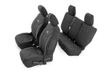 Rough Country - Seat Covers - Front And Rear - Jeep Wrangler Unlimited 2WD/4WD (2008-2010)