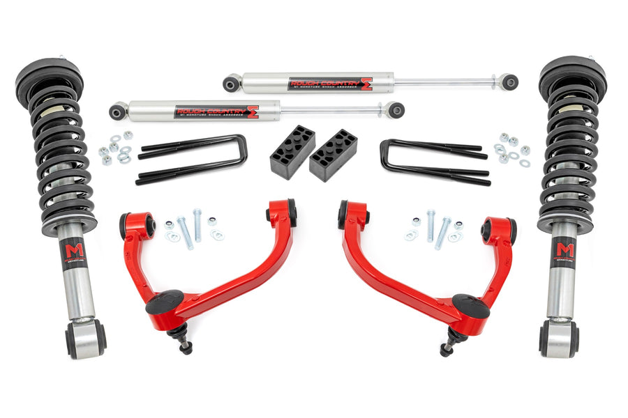 Rough Country - 3 Inch Lift Kit - M1 Struts - Ford F-150 4WD (2009-2013)