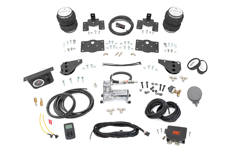 Rough Country - Air Spring Kit W/compressor - Wireless Controller - Stock Height - Ram 1500 (10-18 & Classic)