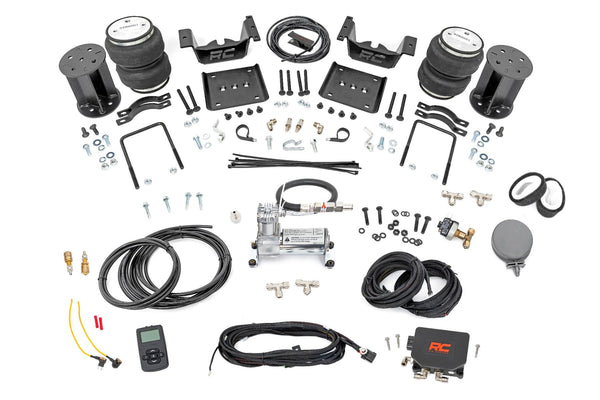 Rough Country - Air Spring Kit W/compressor - Wireless Controller - 6-7.5 Inch Lift Kit - Chevy/GMC 1500 (07-18)