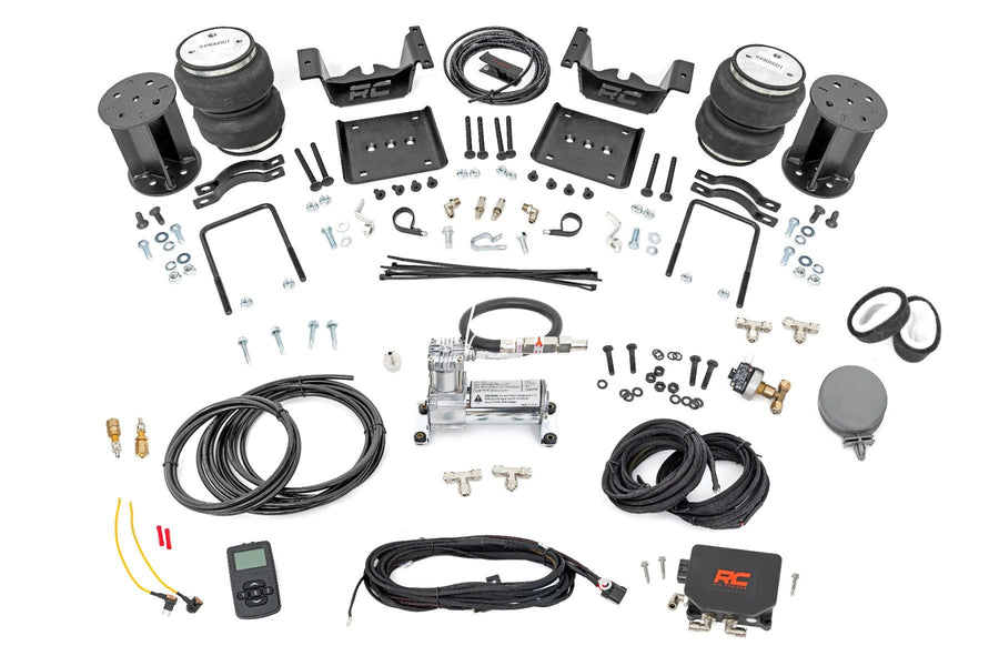 Rough Country - Air Spring Kit W/compressor - Wireless Controller - 6-7.5 Inch Lift Kit - Chevy/GMC 1500 (07-18)