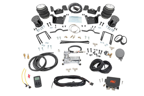 Rough Country - Air Spring Kit W/compressor - Wireless Controller - 7.5 Inch Lift Kit - Chevy/GMC 2500HD/3500HD (11-19)