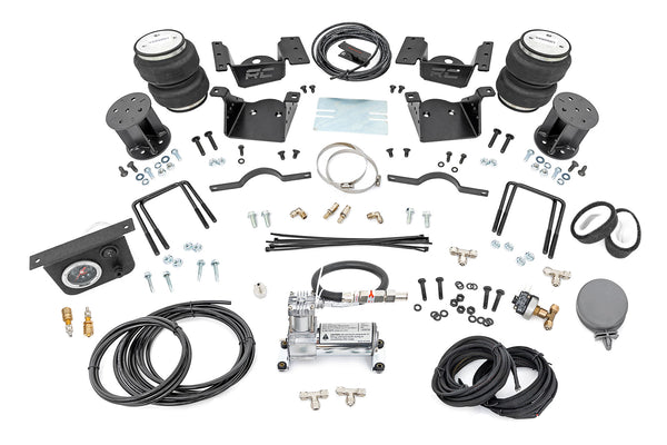 Rough Country - Air Spring Kit W/compressor - 7.5 Inch Lift Kit - Chevy/GMC 2500HD/3500HD (11-19)