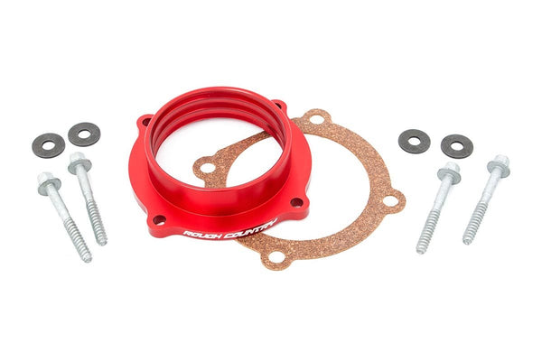 Rough Country - 3.6L Throttle Body Spacer Kit - Jeep Gladiator JT/Wrangler JK/Wrangler Unlimited 4WD