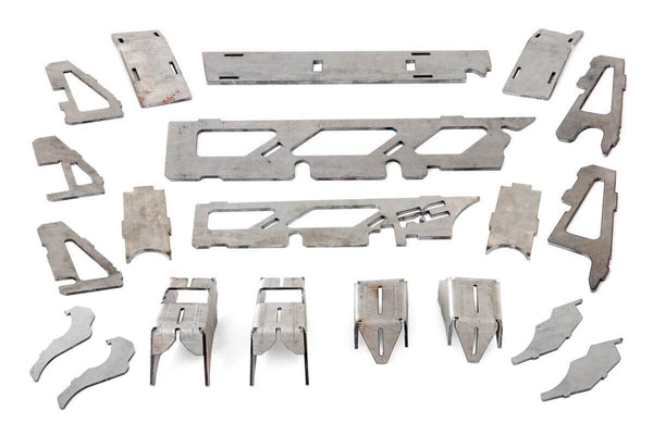 Rough Country - Axle Truss And C-Gusset - Combo - Dana 30 - Jeep Wrangler JK/Wrangler Unlimited (07-18)