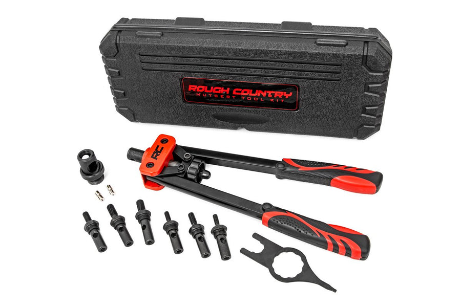 Rough Country - Nutsert Toolkit - 10 Piece System W/Quick Change Mandrel Set