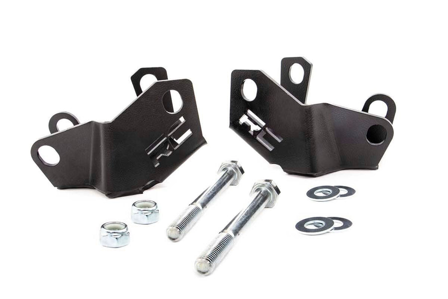 Rough Country - Lower Control Arm Skid Kit - Rear - Jeep Wrangler JL (21-25)/Wrangler Unlimited (18-25)