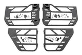 Rough Country - Tubular Doors - Front And Rear - Jeep Gladiator JT/Wrangler JL 4WD (18-25)