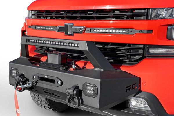 Rough Country - EXO Winch Mount Kit - Chevy Silverado 1500 2WD/4WD (2019-2022)