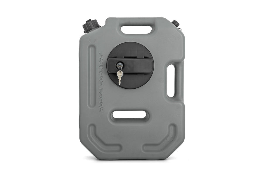 Rough Country - 10L Fluid Container W/ Locker - Gray