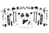 Rough Country - 6 Inch Lift Kit - 4 Link - OVLD - C/O Vertex - Ford F-250 Super Duty (15-16)