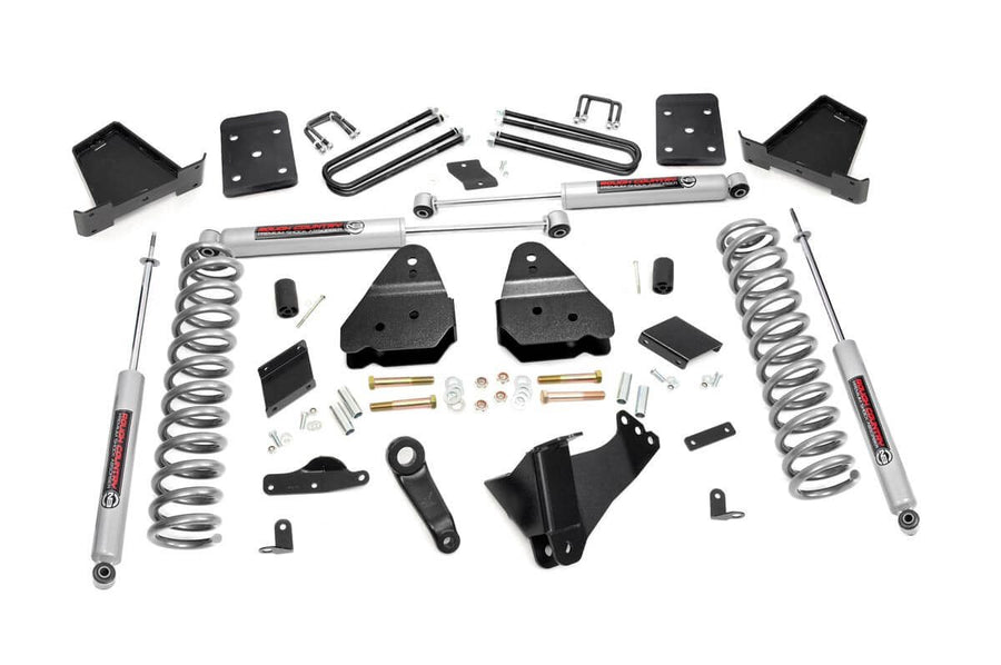 Rough Country - 4.5 Inch Lift Kit - No OVLD - Ford F-250 Super Duty 4WD (2015-2016)