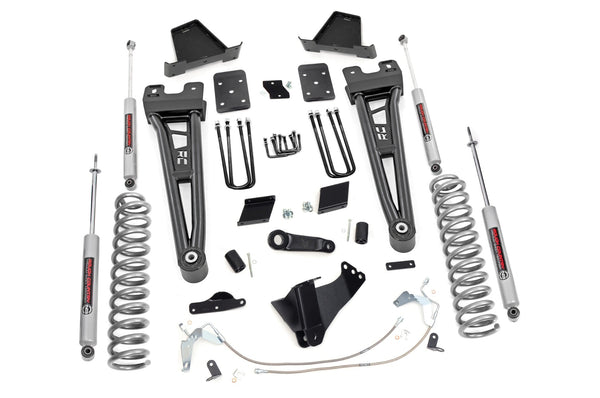 Rough Country - 6 Inch Lift Kit - Diesel - Radius Arm - No OVLD - Ford F-250 Super Duty (15-16)