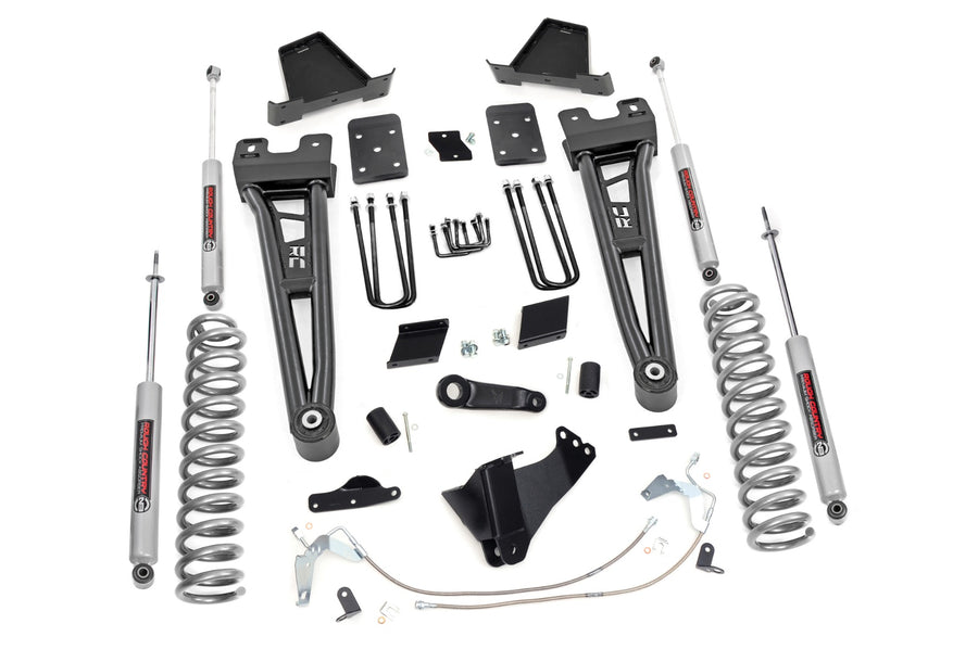 Rough Country - 6 Inch Lift Kit - Diesel - Radius Arm - OVLD - Ford F-250 Super Duty (11-14)