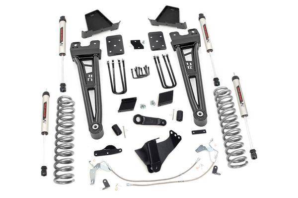 Rough Country - 6 Inch Lift Kit - Diesel - Radius Arm - OVLD - V2 - Ford F-250 Super Duty (11-14)
