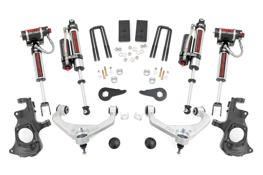 Rough Country - 3.5 Inch Lift Kit - Knuckle - Vertex - Chevy/GMC 2500HD/3500HD (11-19)