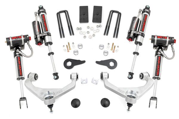 Rough Country - 3.5 Inch Lift Kit - Vertex - W/ Overloads - Chevy/GMC 2500HD/3500HD (11-19)
