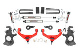 Rough Country - 3.5 Inch Knuckle Lift Kit - V2 - W/ Overloads - Chevy/GMC 2500HD/3500HD (11-19)