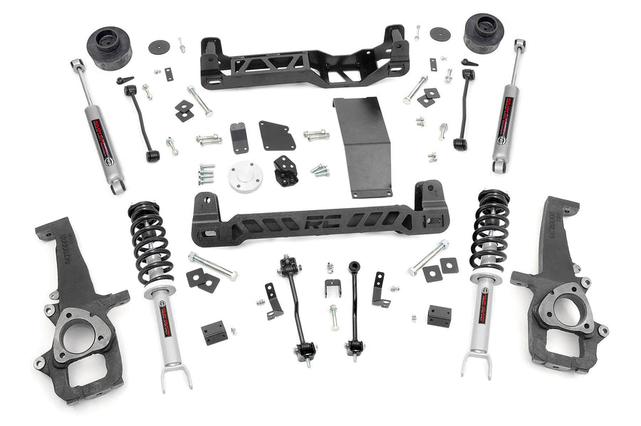 Rough Country - 4 Inch Lift Kit - N3 Struts - Ram 1500 4WD (2012-2018 & Classic)