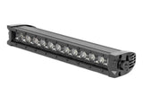 Rough Country - 12 Inch Black Series LED Light Bar - Single Row - Amber DRL