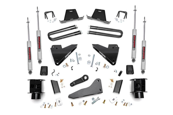 Rough Country - 5 Inch Lift Kit - Radius Arm Drop - SRW - Ram 3500 4WD (2013-2015)