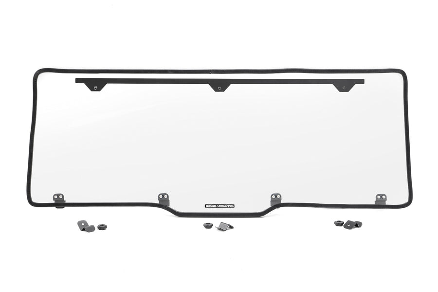 Rough Country - Rear Panel - Scratch Resistant - Polaris Ranger XP 1000