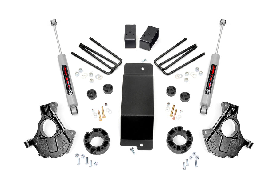 Rough Country - 3.5 Inch Lift Kit - Cast Steel LCA - Chevy/GMC 1500 (14-18 & Classic)