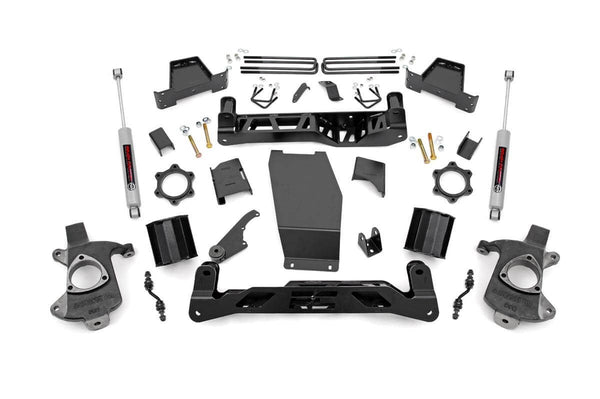 Rough Country - 6 Inch Lift Kit - Alum/Stamp Steel - Chevy/GMC 1500 (14-18 & Classic)