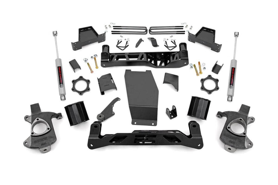 Rough Country - 6 Inch Lift Kit - Cast Steel - Chevy/GMC 1500 4WD (14-17)