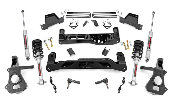Rough Country - 7 Inch Lift Kit - Alu/Stamp Steel - N3 Strut - Chevy/GMC 1500 (14-18 & Classic)