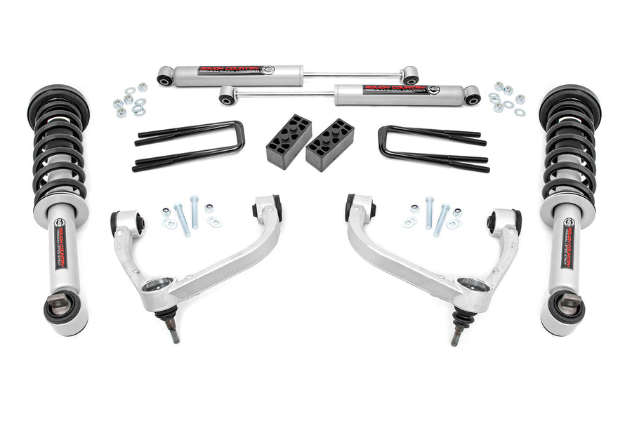Rough Country - 3 Inch Lift Kit - N3 Struts - Ford F-150 4WD (2014-2020)