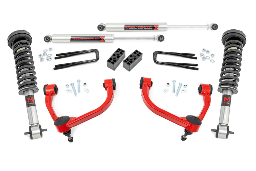 Rough Country - 3 Inch Lift Kit - M1 Struts - Ford F-150 4WD (2014-2020)