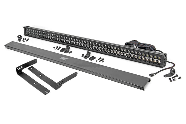 Rough Country - LED Black Dual Row DRL Light Bar Kit - 50 Inch - Kubota RTV-X1120