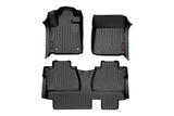 Rough Country - Floor Mats - FR & RR - Double Cab - Toyota Tundra 2WD/4WD (2014-2021)