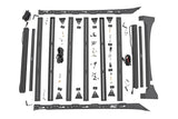 Rough Country - Roof Rack - FR & RR 40 Inch Single Row BLK LEDs - Ford F-150 2WD/4WD (15-18)