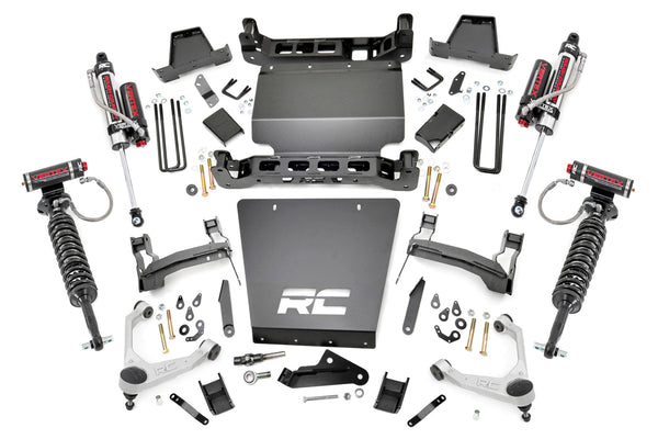 Rough Country - 7 Inch Stamped Steel LCA Lift Kit - Forged UCA - Bracket - Vertex - Chevy/GMC 1500 (16-18)