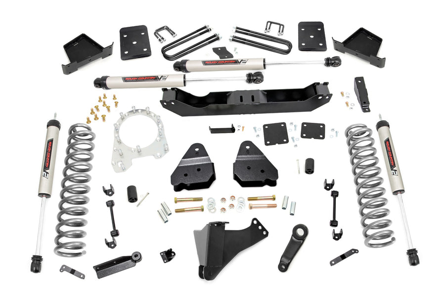 Rough Country - 6 Inch Lift Kit - No OVLDS - V2 - Ford F-250/F-350 Super Duty 4WD (2017-2022)