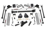 Rough Country - 6 Inch Lift Kit - Diesel - 4 Link - OVLD - D/S - Ford F-250/F-350 Super Duty (17-22)