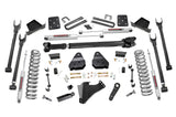 Rough Country - 6 Inch Lift Kit - 4-Link - No OVLD - D/S - Ford F-250/F-350 Super Duty (17-22)