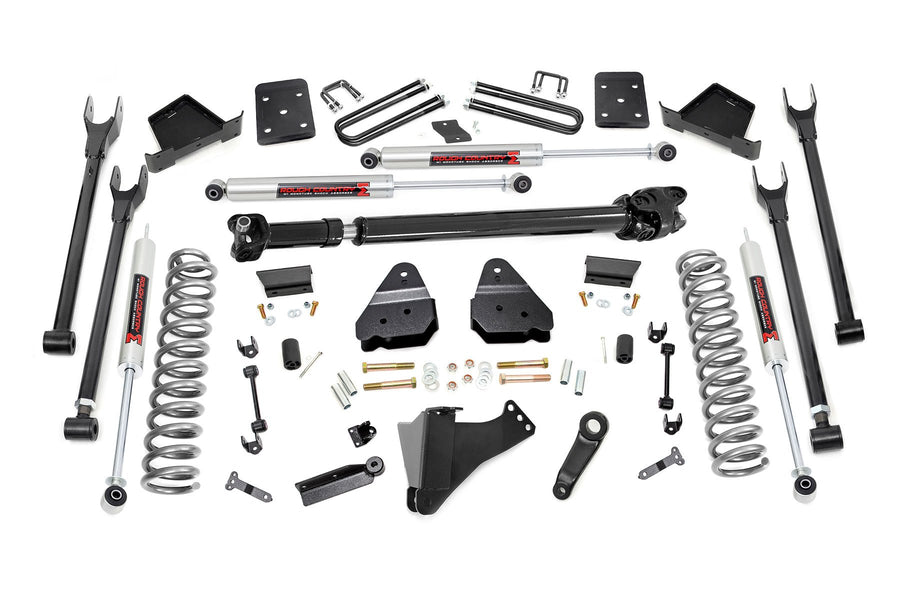 Rough Country - 6 Inch Lift Kit - Diesel - 4-Link - M1 - Ford F-250/F-350 Super Duty (17-22)