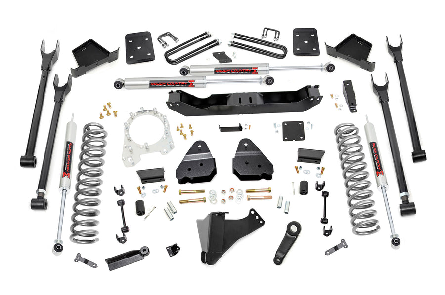 Rough Country - 6 Inch Lift Kit - 4-Link - OVLD - M1 - Ford F-250/F-350 Super Duty 4WD (17-22)