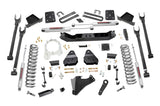 Rough Country - 6 Inch Lift Kit - 4-Link - No OVLD - Ford F-250/F-350 Super Duty 4WD (17-22)