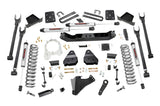 Rough Country - 6 Inch Lift Kit - Diesel - 4-Link - No OVLD - V2 - Ford F-250/F-350 Super Duty (17-22)