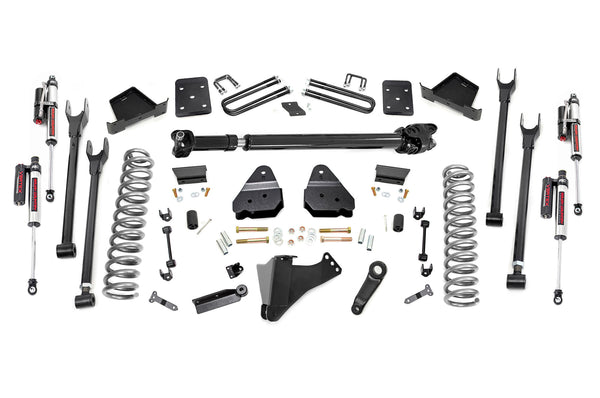 Rough Country - 6 Inch Lift Kit - 4-Link - D/S - Vertex - Ford F-250/F-350 Super Duty (17-22)