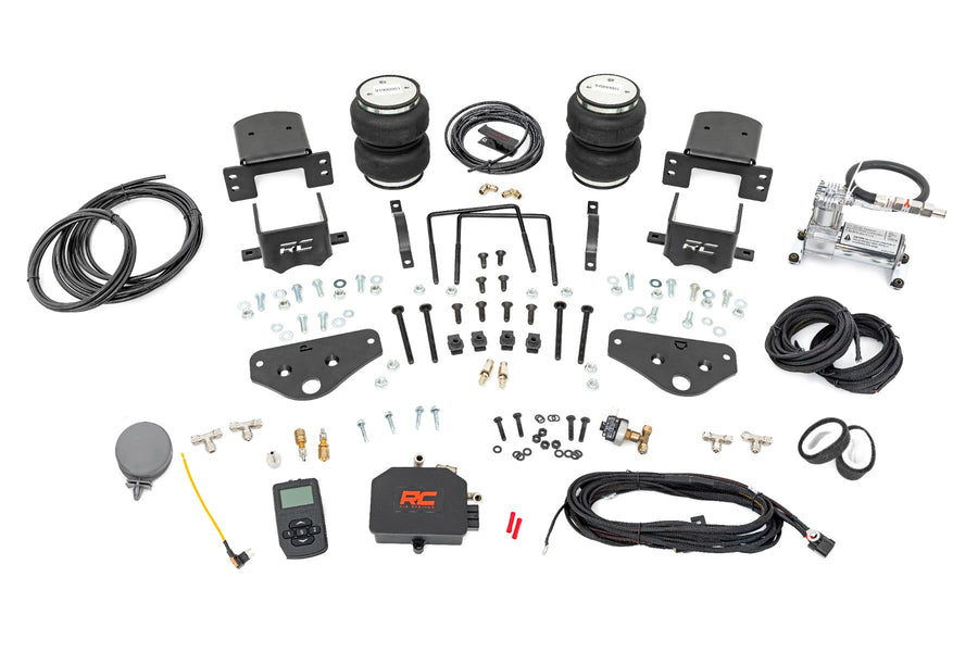 Rough Country - Air Spring Kit W/compressor - Wireless Controller - Ford F-250/F-350 Super Duty (17-25)
