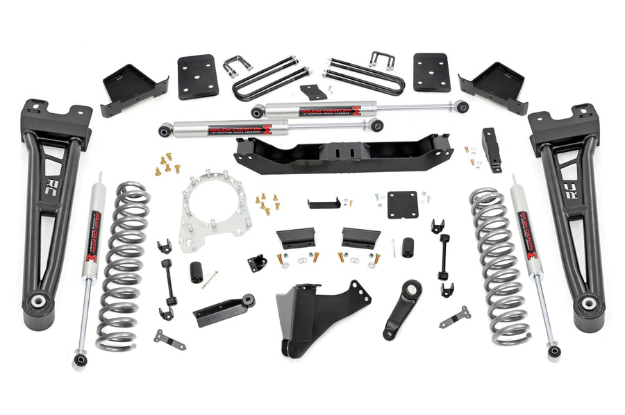 Rough Country - 6 Inch Lift Kit - OVLD - M1 Shocks - Ford F-250/F-350 Super Duty 4WD (17-22)