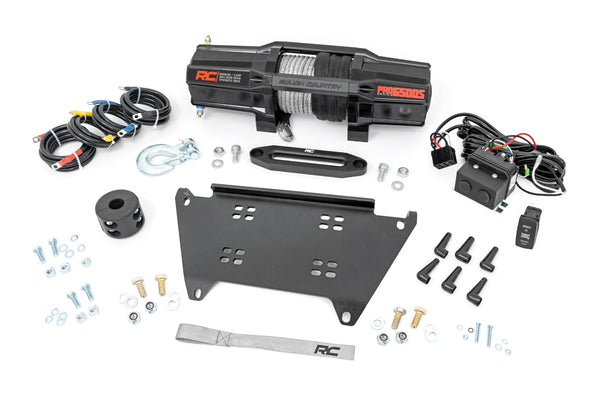 Rough Country - Winch Mount - RS6500S - Polaris Ranger XP 1000