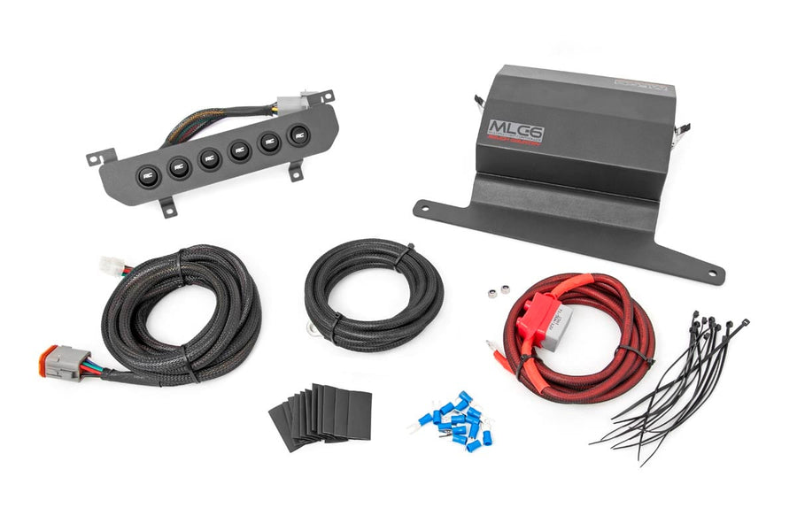 Rough Country - MLC-6 - Multiple Light Controller - Lower Dash - Jeep Wrangler JL/Wrangler Unlimited (18-25)